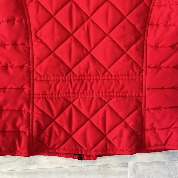 Ralph Lauren  NWT Vest   Quilted Red/ black lining                    Size SP - Picture 9 of 12
